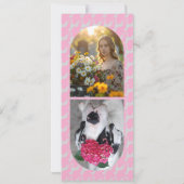 Great Dane Birthday Invitation with Photo 招待状 (裏面)
