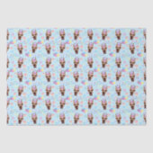 Great Dane Birthday Tissue Paper in Blue 薄葉紙 (正面)