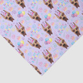 Great Dane Birthday Tissue Paper in Purple 薄葉紙 (詳細)