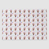 Great Dane Birthday Tissue Paper in White 薄葉紙 (正面)
