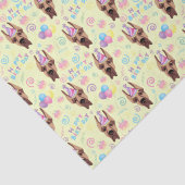 Great Dane Birthday Tissue Paper in Yellow 薄葉紙 (詳細)