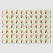 Great Dane Birthday Tissue Paper in Yellow 薄葉紙 (正面)