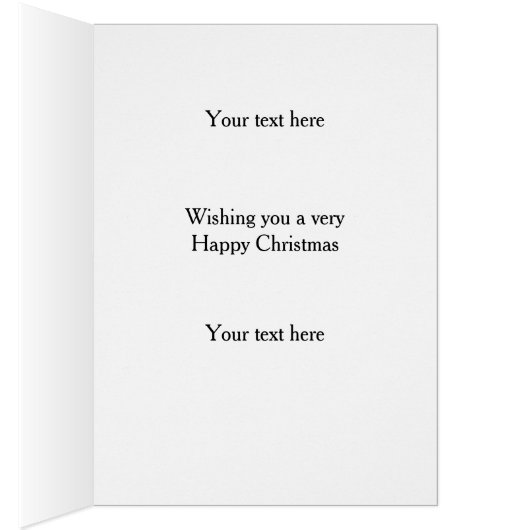 Great Dane 'Cheese Tax' Christmas card (内側 (右))