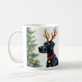 Great Dane Christmas Mug コーヒーマグカップ