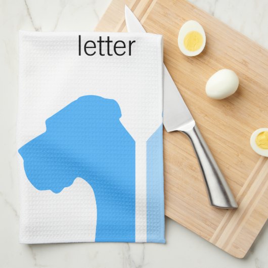 Great Dane Collections Bluemin キッチンタオル (四つ折り)