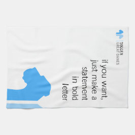 Great Dane Collections Bluemin キッチンタオル