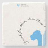 Great Dane Collections Bluemin ストーンコースター (正面)