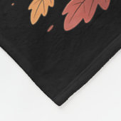 Great Dane Costume On Pumpkin Halloween Great Dane フリースブランケット (角)