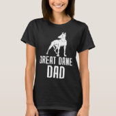 Great Dane Dad Tシャツ (正面)