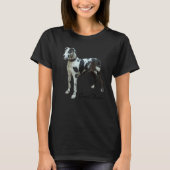 Great Dane Dog   Best Dog Ever Tシャツ (正面)