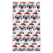 Great Dane Dog Breed Christmas Stars スモールペーパーバッグ (裏面)
