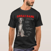 Great Dane Great Dane Tシャツ (正面)