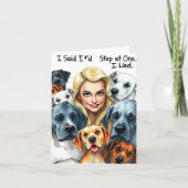 Great Dane Greeting Card シーズンカード (正面)
