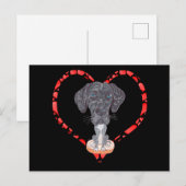 GREAT DANE HEART シーズンポストカード (正面/裏面)