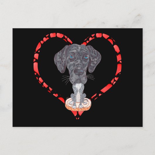 GREAT DANE HEART シーズンポストカード (正面)