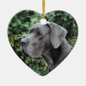 Great Dane Images セラミックオーナメント (正面)