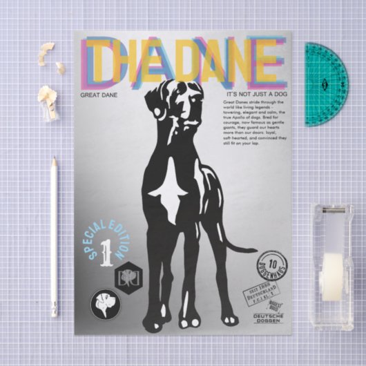 Great Dane Magazine   薄葉紙 (クラフト)