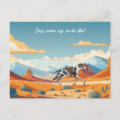 great dane or horse ポストカード (正面)