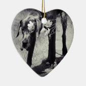 Great Dane Ornaments Photo Gift セラミックオーナメント (右)