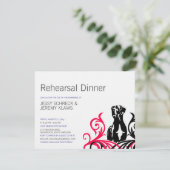 Great Dane pink Rehearsal 招待状 (スタンド正面)