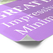 Great Dane Poster Scare them with kindness ポスター (角)