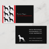 Great Dane Professional good to read Business Card 名刺 (正面/裏面)