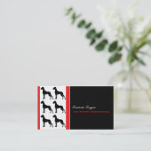 Great Dane Professional good to read Business Card 名刺 (スタンド正面)