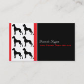 Great Dane Professional good to read Business Card 名刺 (正面)