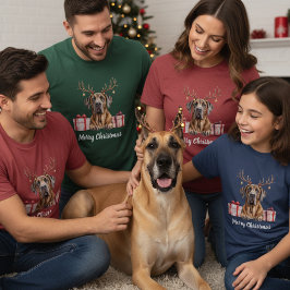 Great Dane Reindeer Tシャツ