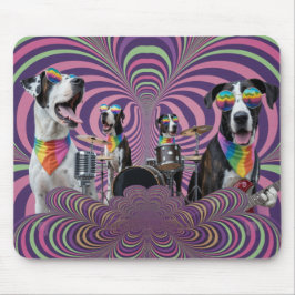 Great Dane Rockers Mousepad マウスパッド