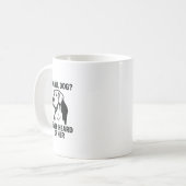 Great Dane Shirt – “Small Dog? Never Heard of Her” コーヒーマグカップ (正面左)