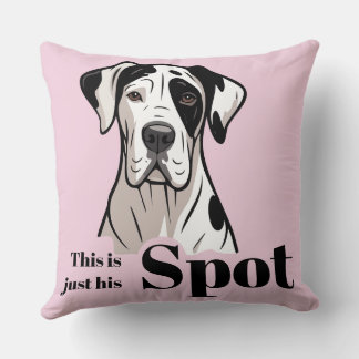 Great Dane Spot  クッション