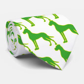 Great Dane Tie Green green/green ネクタイ (ロール)