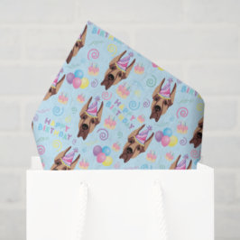 Great Dane Tissue Paper in Blue 薄葉紙