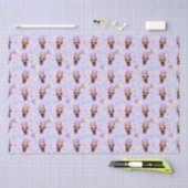 Great Dane Tissue Paper in Purple 薄葉紙 (クラフト)