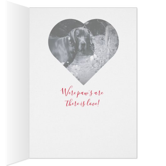 Great Dane Valentinstagkarte  (内側 (右))