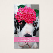 Great Danesファンシー Business Card for peopleモダン (正面)