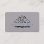 Great Danes Business Cards 名刺 (正面)