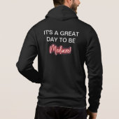 Great day to be Mediocre zip up hoodie パーカ (裏面)