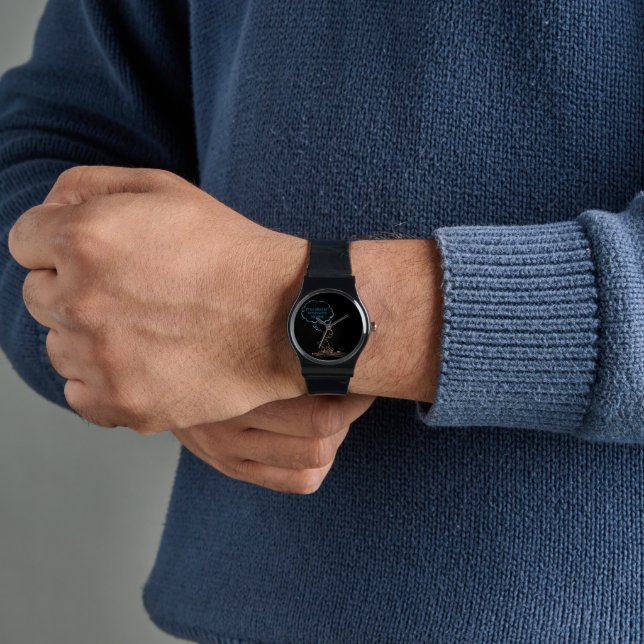 Great Day to Play with Wood Watch for Woodworkers 腕時計 (手)