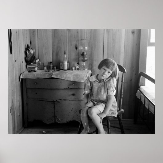 Great Depression Poverty 1938 ポスター (正面)