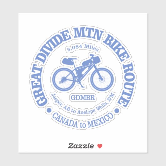 Great Divide Mountain Bike Route (MTB) シール (シート)
