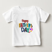 Great Father's Day ベビーTシャツ (正面)