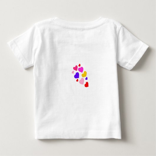 Great Father's Day ベビーTシャツ (裏面)