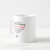 Great Financial Analyst Personalized Name Gift コーヒーマグカップ (正面左)