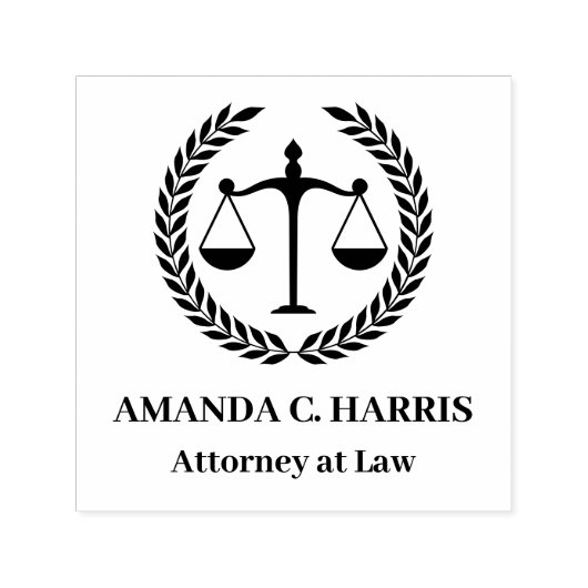 Great for Lawyers, Attorneys, Judges, Law Clerks,  セルフインキングスタンプ (デザイン)