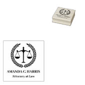 Great for Lawyers, Attorneys, Judges, Law Clerks,  ラバースタンプ (押印)