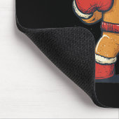 Great Gingerbread Man With Boxing Gloves Outfit  マウスパッド (コーナー)