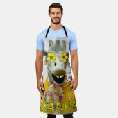 Great Giraffe Apron! エプロン (着用した状態)