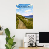 Great Glen Way Scotland Travel Poster ポスター (ホームオフィス)